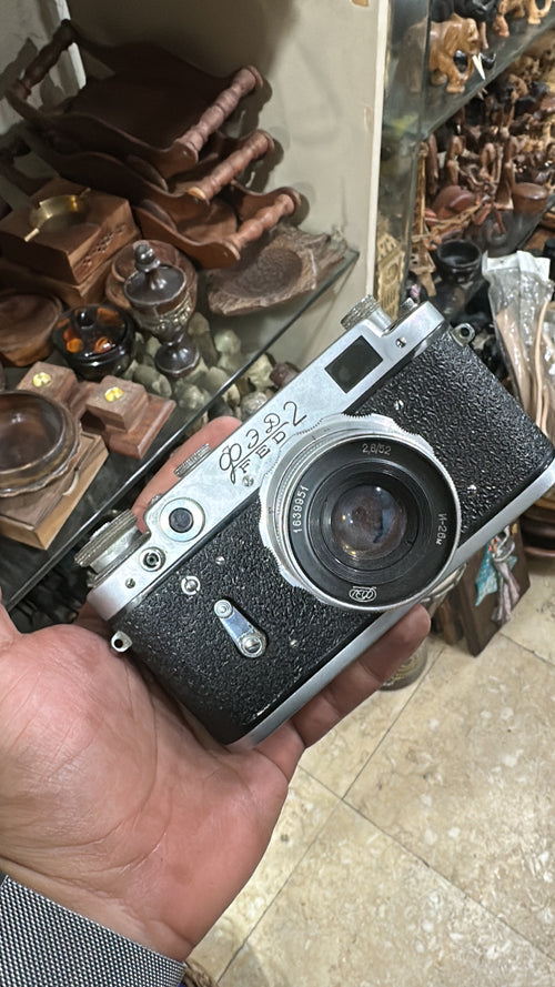 FED-2 Soviet Rangefinder Camera with Industar-26M 52mm f/2.8 – Fully Original